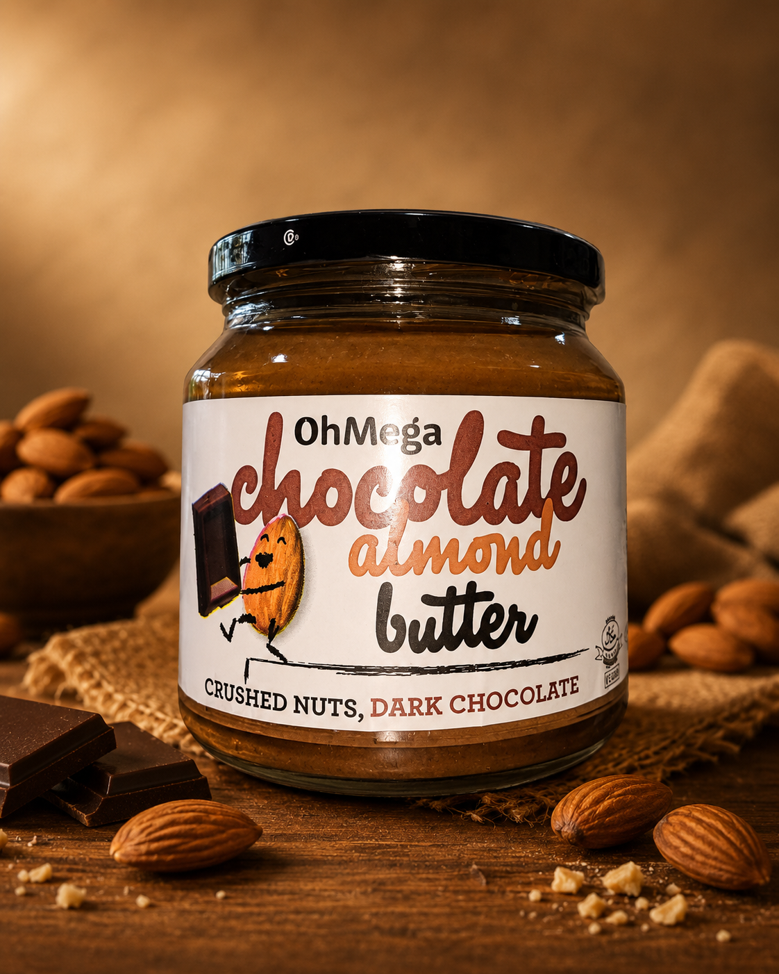 Manteiga de Amêndoa e Chocolate