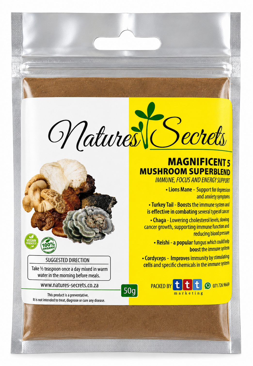 5 Mushrooms Blend