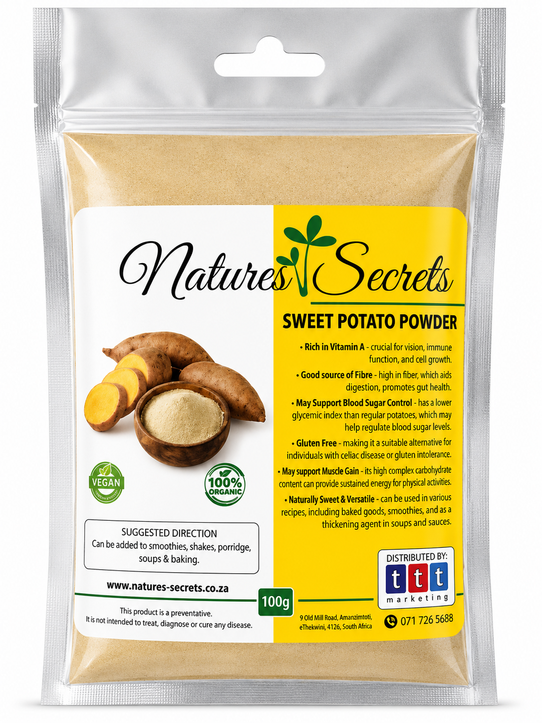 Sweet Potato Powder